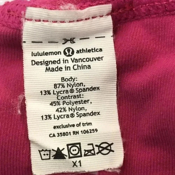 Lululemon athletica pink/gray beanie main image 5